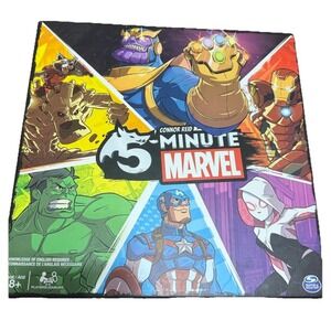 5 Minute Marvel- Strategy Card Game- Connor Reid- COMPLETE w/ Instructions